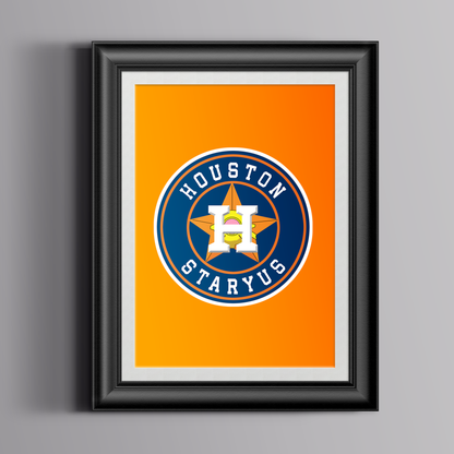 Houston Staryus Print/Sticker