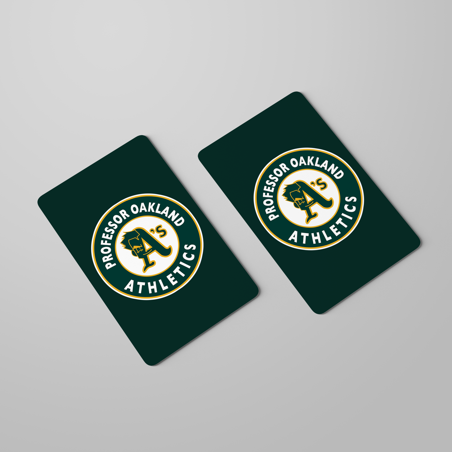 Professor Oakland Athletics Print/Sticker