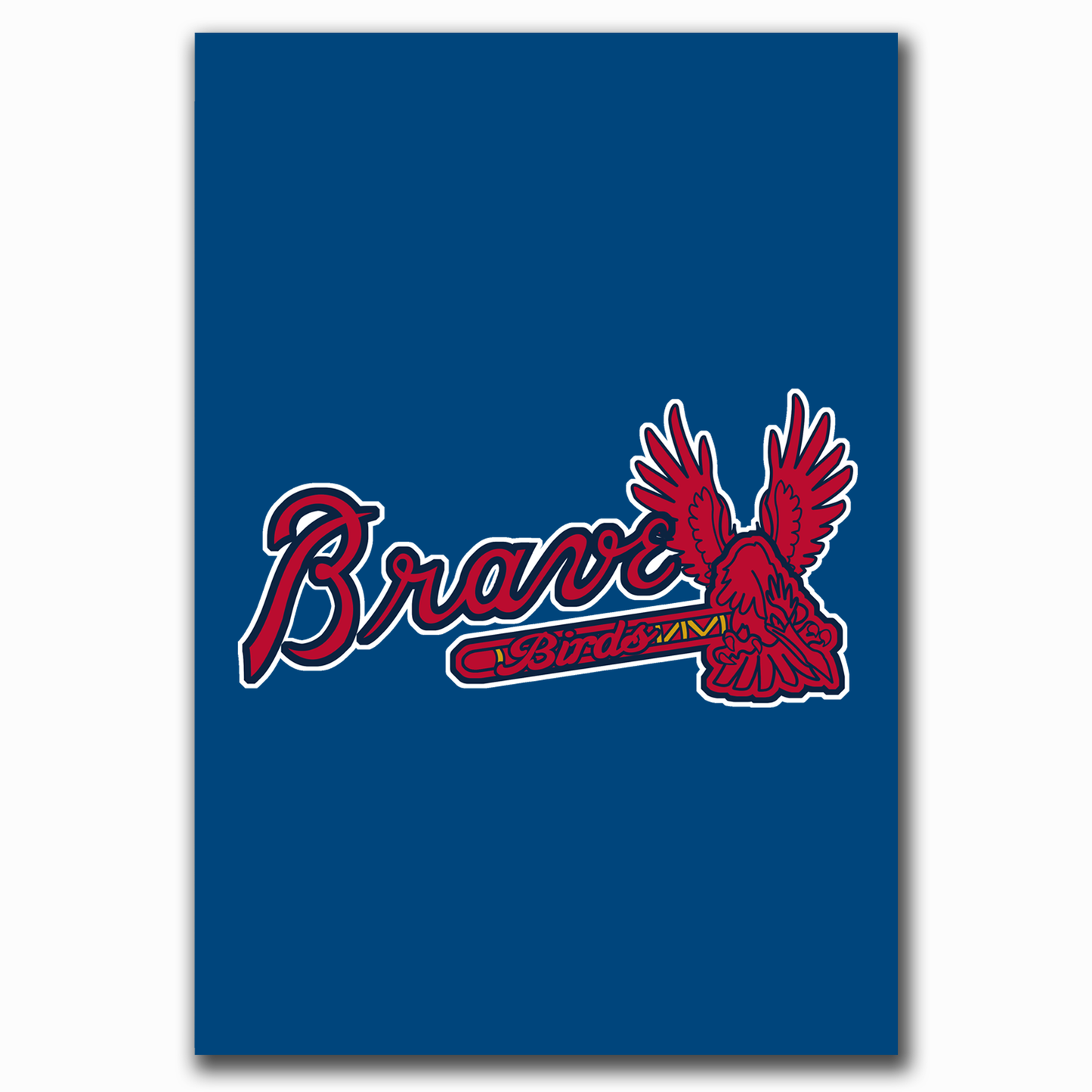 Atlanta Brave Birds Print/Sticker