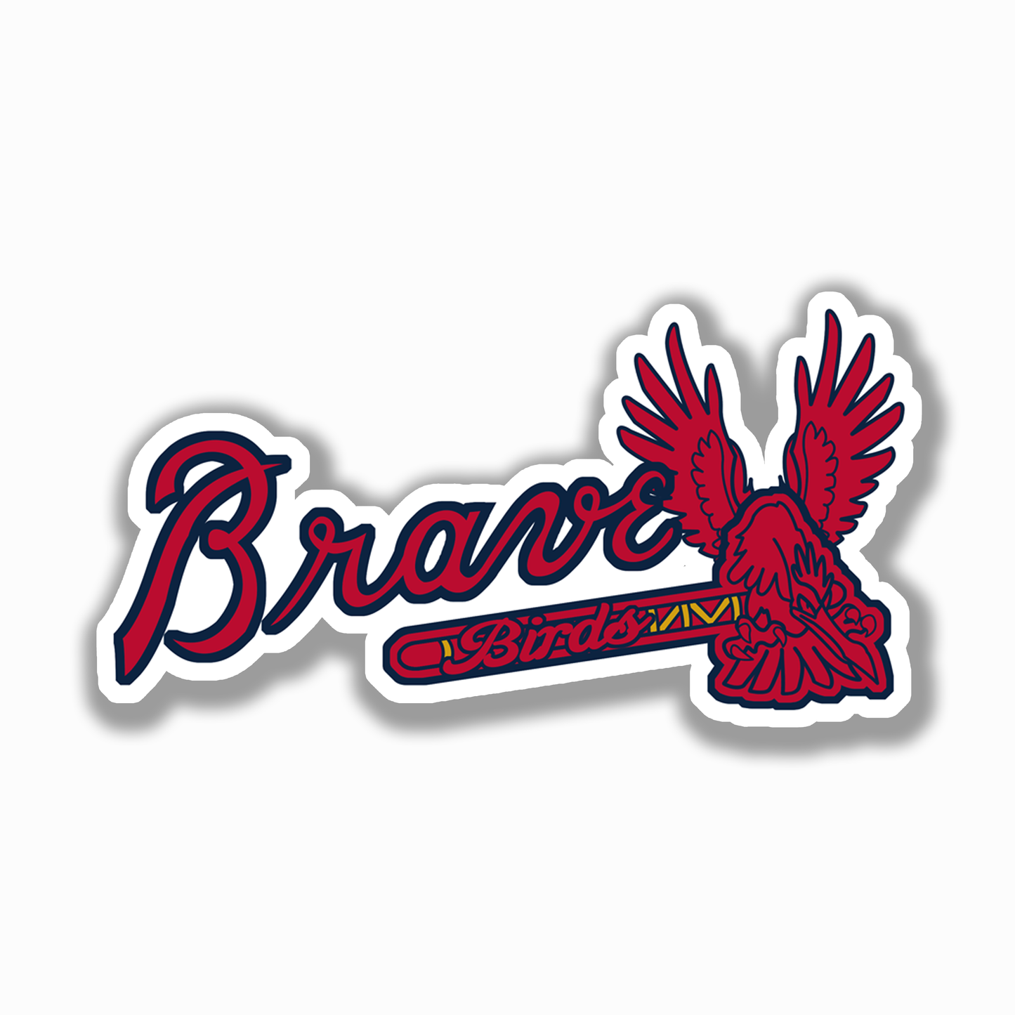 Atlanta Brave Birds Print/Sticker