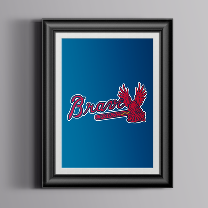 Atlanta Brave Birds Print/Sticker