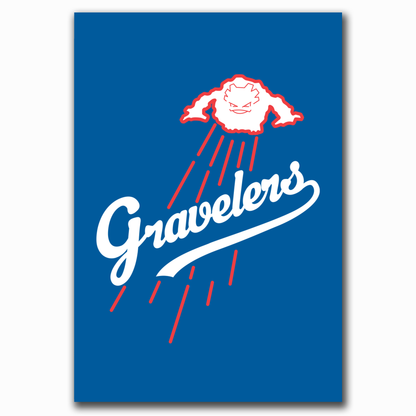 Los Angeles Gravelers Print/Sticker