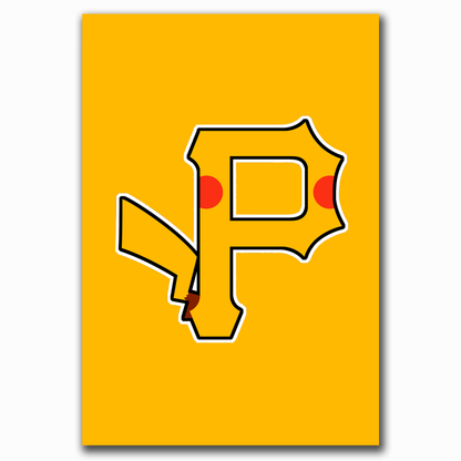 Pittsburgh Pikachus Print/Sticker