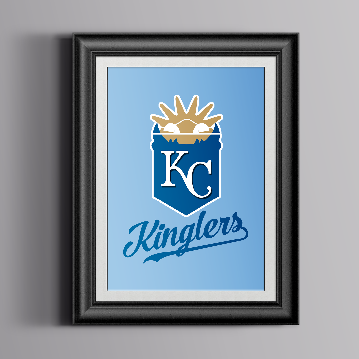 Kansas City Kinglers Print/Sticker